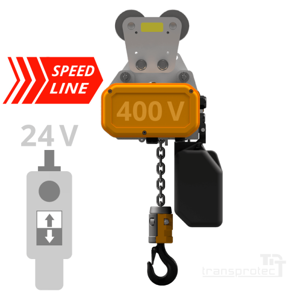 Elektrokettenzug Speed-Line mit Rollfahrwerk