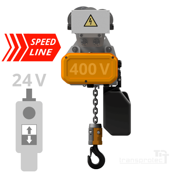 Elektrokettenzug Speed-Line mit Elektrofahrwerk