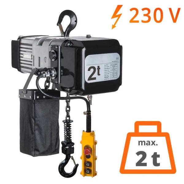 Elektrischer Kettenzug (230 V) Modell DMS 500 kg bis 2.000 kg Elektrischer Kettenzug (230 V) Modell DMS 500 kg bis 2.000 kg