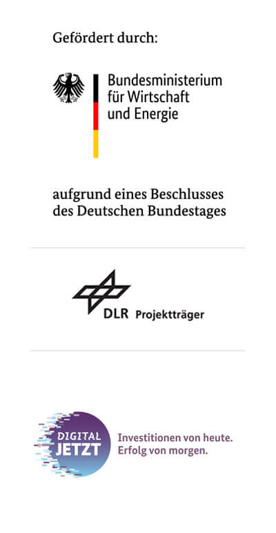 Förderung durch das Bundesministerium fü Wirtschaft